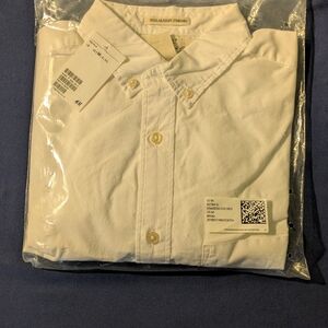 H&M White Button-Up Shirt